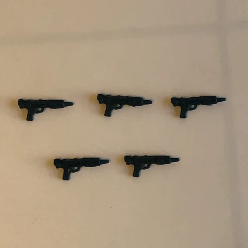 5 1980 Vintage Star Wars Blue Bespin Blaster Guns Weapons Original Accessories