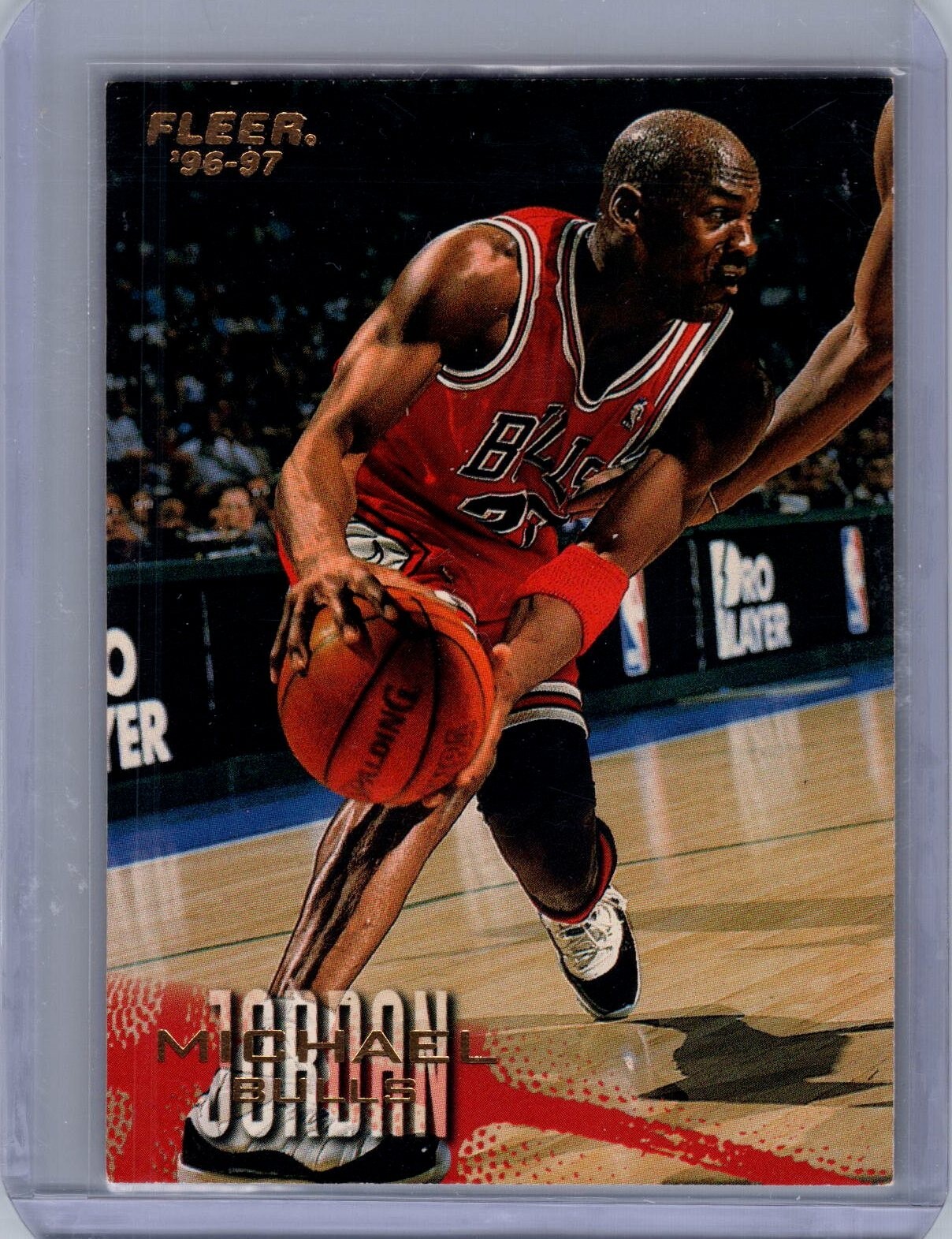 1996-97 Fleer Michael Jordan #13 Chicago Bulls