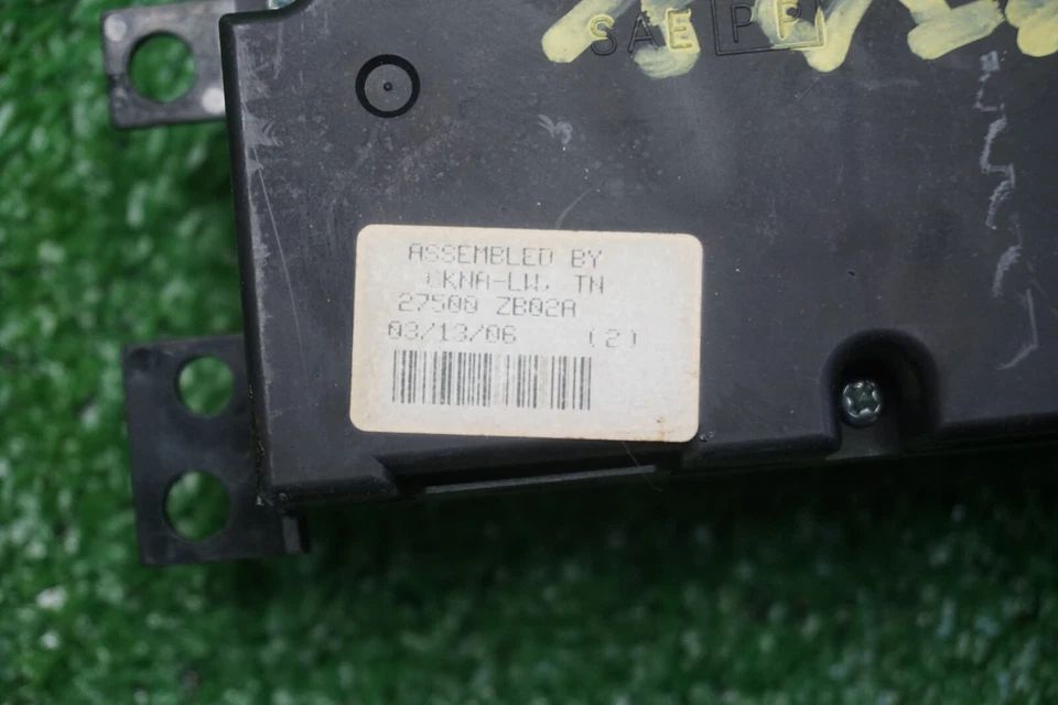 06 07 08 09 10 Nissan Altima 2005 control de aire acondicionado OEM 27500ZB02A Foto 4 de 4