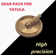 Custom High Precision Brass Main Gear+ Pinion Gear for Daiwa Tatula Zillion Reel