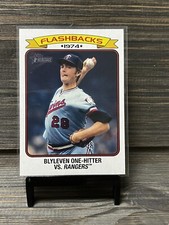 2023 Topps Heritage - Baseball Flashbacks Bert Blyleven #BF-5 Minnesota Twins