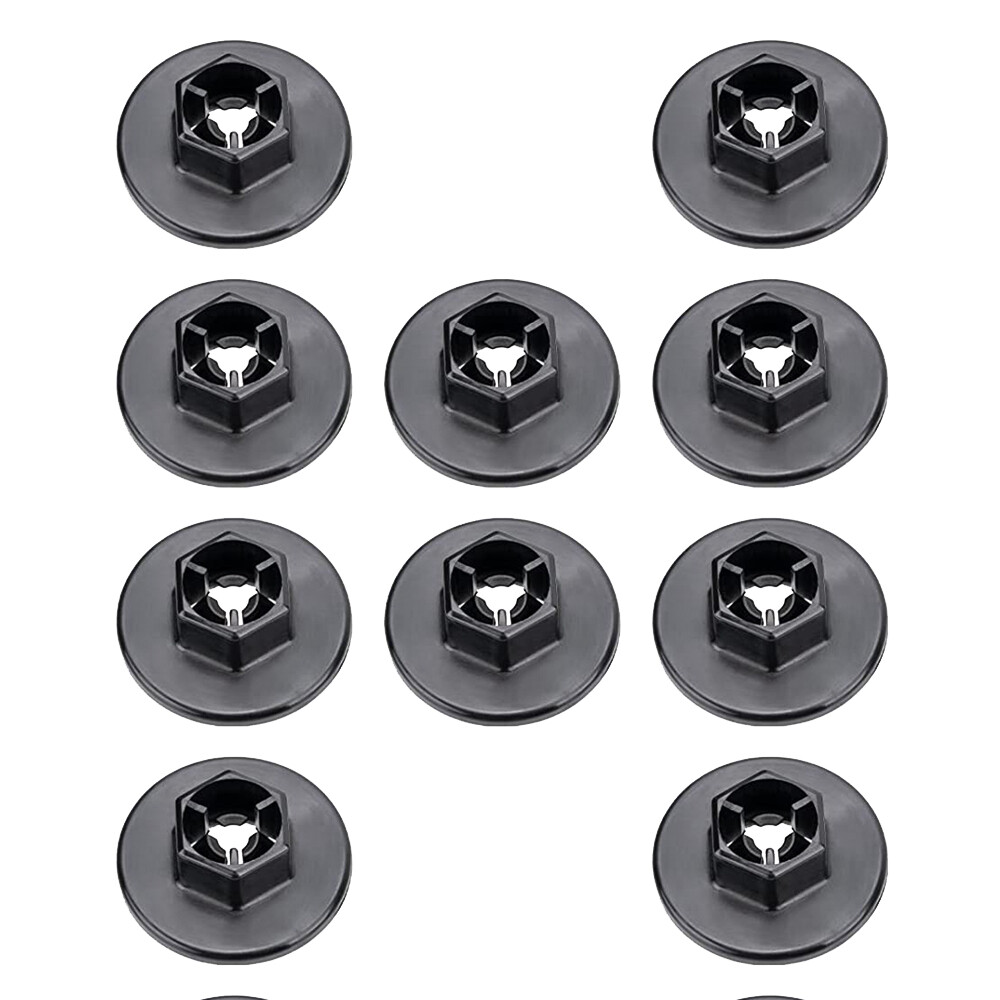 For Hyundai Kia Wheel Well Liner & Splash Shield Nylon Nut X10 Fixed Grommets