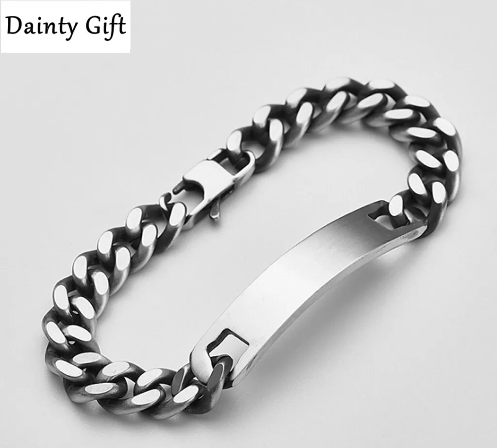 Titanium clearance chain bracelet