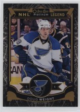 2015-16 O-Pee-Chee Platinum Legends Black Ice 24/50 Doug Weight #152 4wd