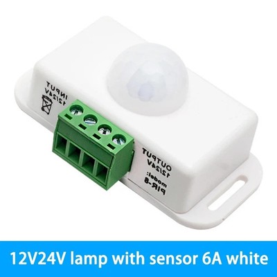 DC 12V/24V PIR Bewegungsmelder Schalter für LED Lichtleiste Infrarot Bewegungsmelder