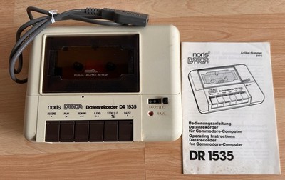 noris DATA Datassette für Commodore, Datenrekorder DR 1535