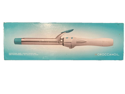 Moroccanoil Professional Series Titanium Curling Iron Hair Tool NEW IN BOX''