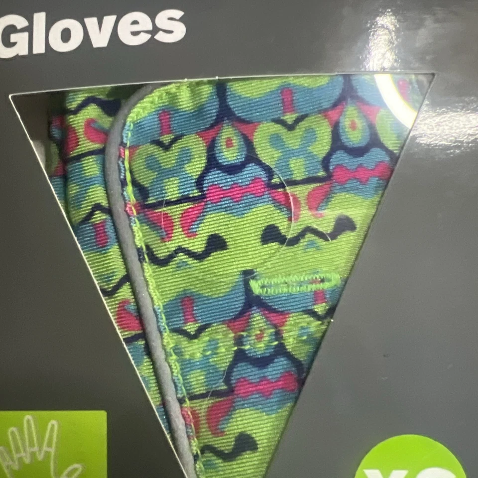 RunLites Peacock Design Half Finger Running Glove Size XS With Lights - Image 3 of 4