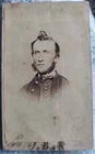 Close Up CDV Union Civil War Soldier In Uniform Alexandria, Virginia...