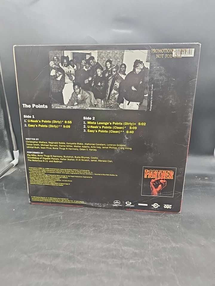 PANTHER THE POINTS - 1995 -Busta Rhymes Coolio NOTORIOUS B.I.G. Redman - Изображение 3 из 4