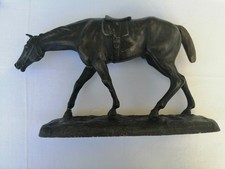 Pferd, Metallguss bronce farben