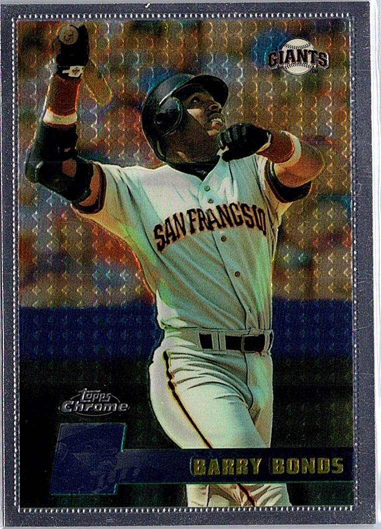 1996 Topps Chrome #119 Barry Bonds