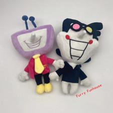 Deltarune Spamton Tenna Triangle Rune TV Person Plush Toy