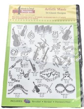 Amazing Designs Machine Embroidery CD Artistic Music