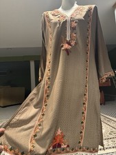 Pakistani Designer Shalwar Kameez Kurti Kaftan Abaya Sari Tunic Shirt Boho Hippy