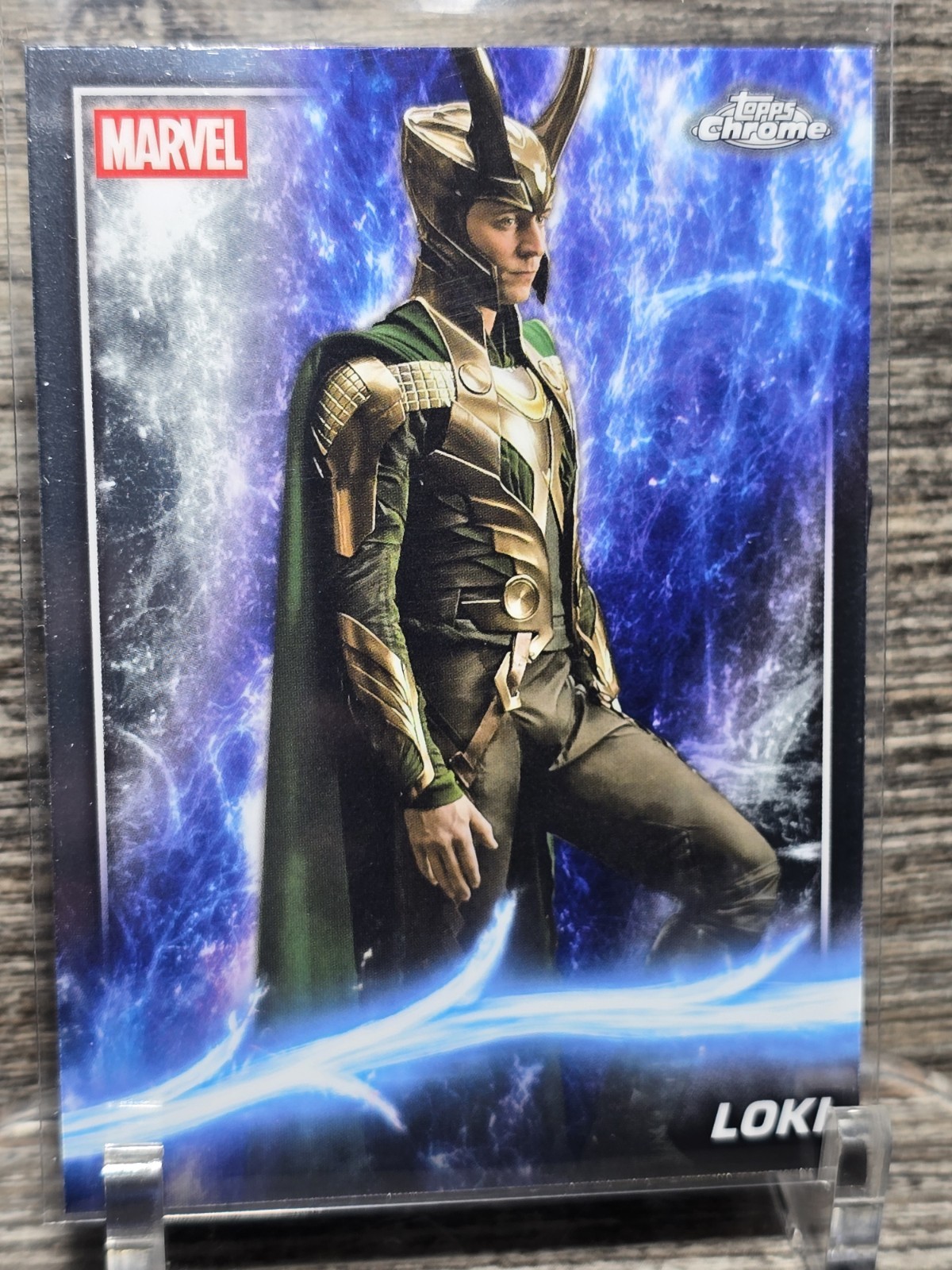2025 TOPPS MARVEL  CHROME STUDIOS LOKI #19 - Phase One Thor - Base Near MINT+