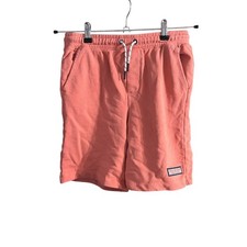 Vineyard Vines Kid's Boys Pink Coral Pull On Drawstring Shorts Size Large L 16