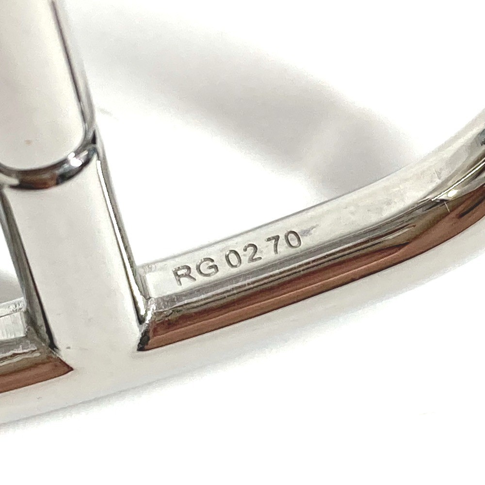 HERMES Logo Chaine d'Ancre Key Ring Chain Key Holder Metal Silver thumbnail 8