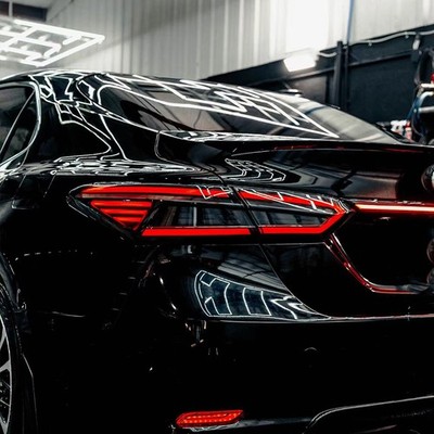 RGB LED Tail Lights Fit For Toyota Camry 8th Gen 2018-2024 Rear Lamp Sequential