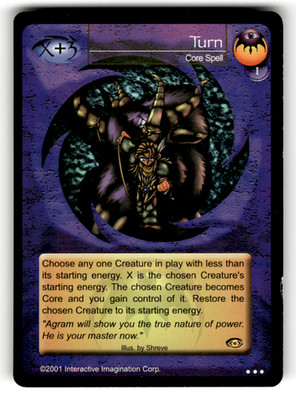 Magi Nation Turn Core Spell 2001 Interactive Imagination Corp