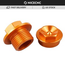 NICECNC Front Axle Lock Nut Screw For KTM 125-500 SX XC F EXC EXCF XCW 2016-2023