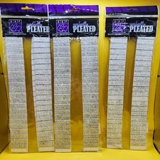 3 pk Bazzill Perfectly Pleated Paper Cardstock Scrapbooking Crafting