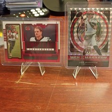 Panini Joe Burrow Cincinnati Bengals 2 Card Lot Draft Class Men of Mastery