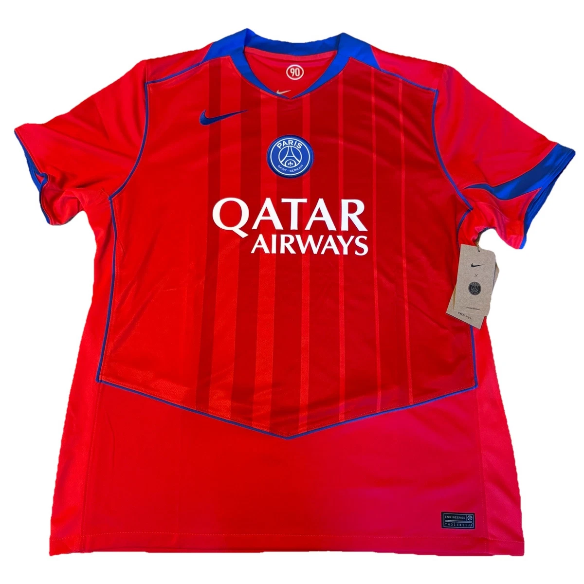 Paris Saint-Germain Size XL International Club Soccer Fan Jerseys