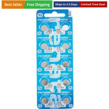 Silver Oxide Watch Battery 371 - SR920SW 10 Batteries …