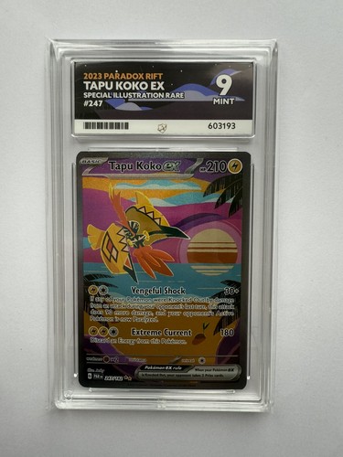 Tapu Koko ex graded ACE 9 for sale on eBay