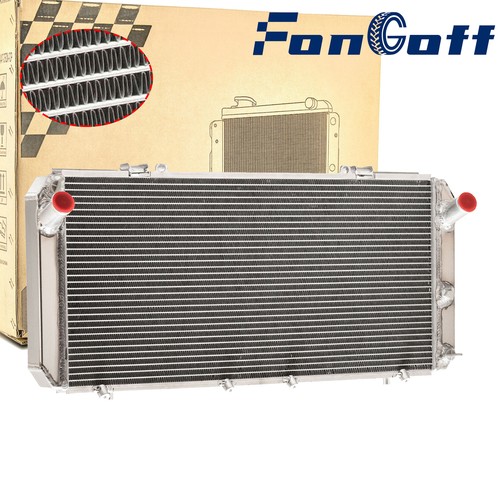 2 Row Aluminum Radiator for 1991-1995 Toyota MR2 SW20 W20 3 SGTE L4 2.0L MT NEW