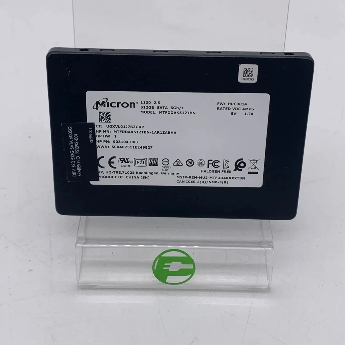 Micron SATA 512GB SSD 2.5インチ Micron SATA III 512 GB Solid State Drives for sale | eBay