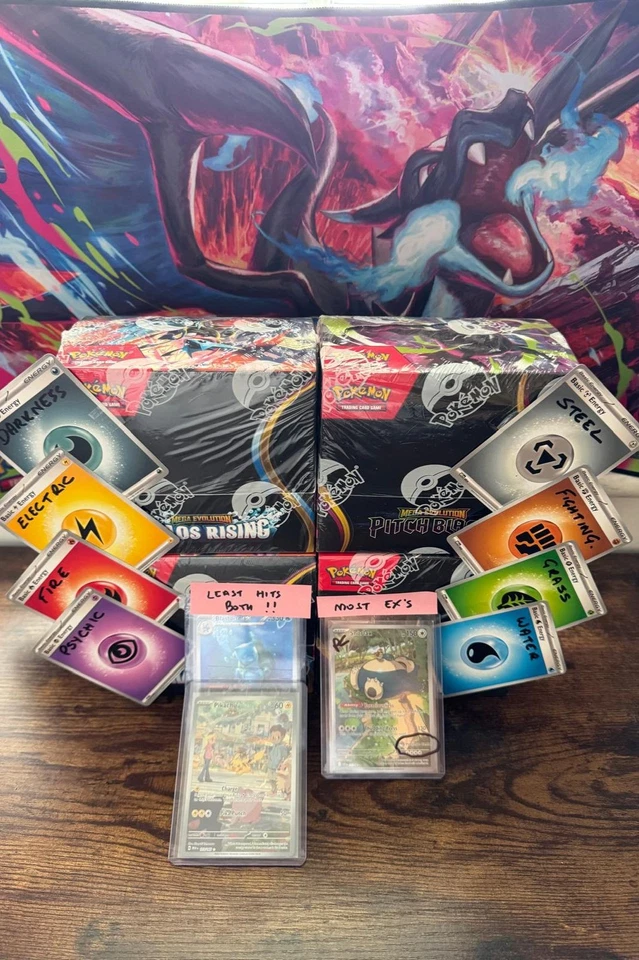 100 pack Pitch Black / Chaos Rising Energy Break - Guaranteed Prizes !!!