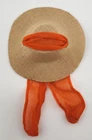 Vintage Barbie "In The Swim" Hat With Orange Scarf - Beautiful