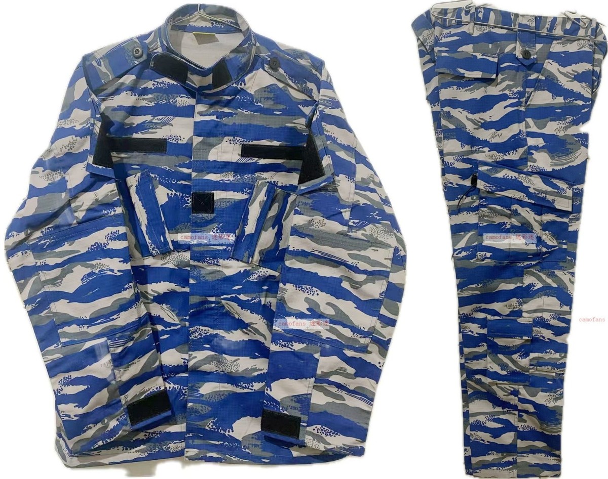 blue camo air forces