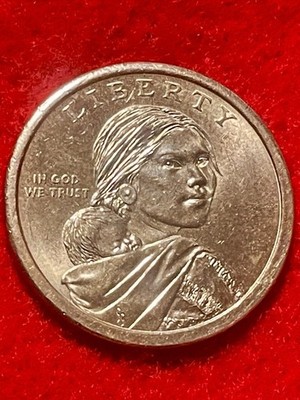 Sacagawea Error Coin No Date No Mint Mark Tree Planting