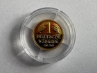 50 Years of German Mark Pieces - .585 Gold - 1/20 oz - Certificate - Bargain!!!