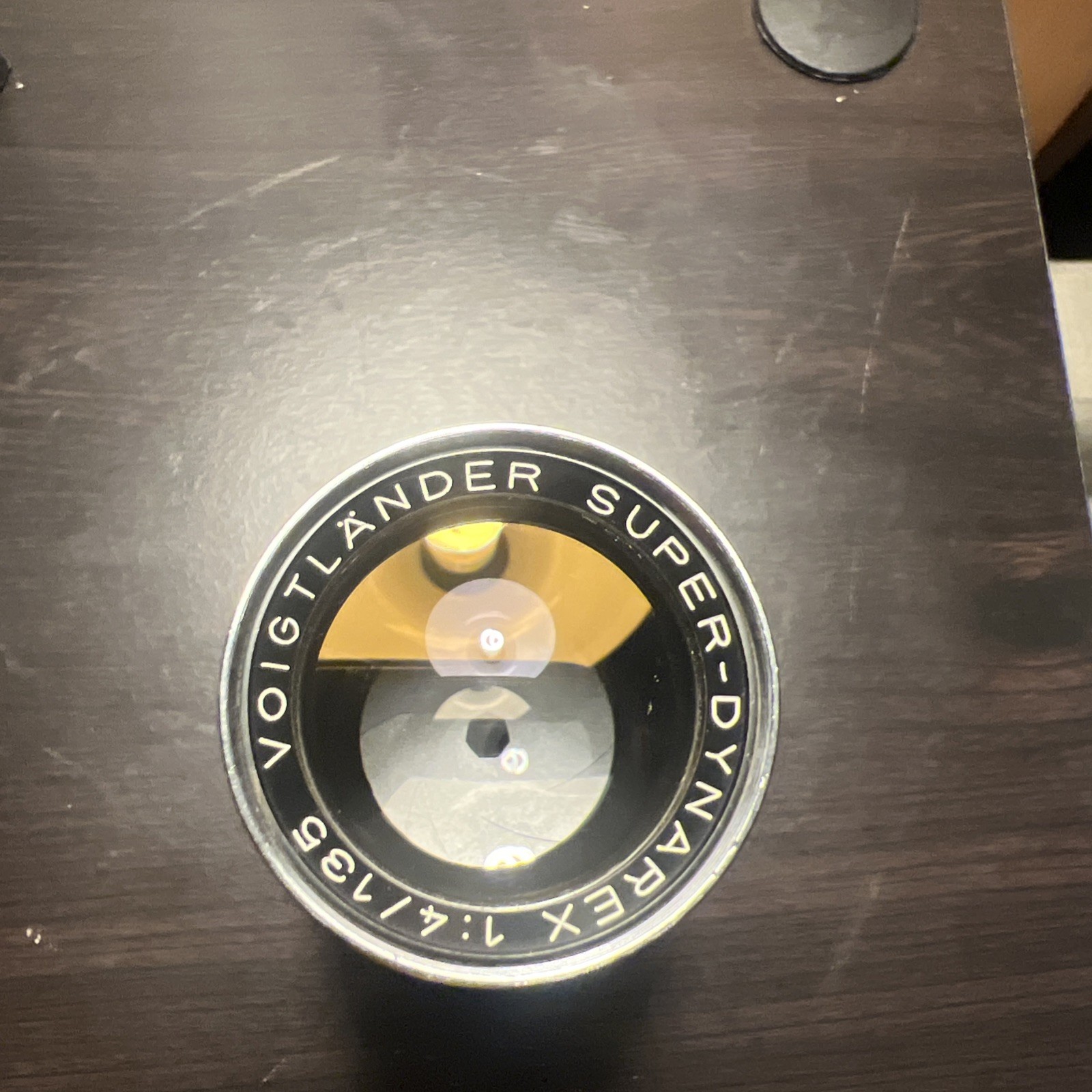 Voigtlander Super-Dynarex 135mm f/4 Lens - Excellent CONVERTED CANON EF EOS