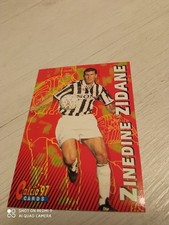 Zinedine Zidane Stickers/cards Panini Calcio Card 97 Very Good Condition