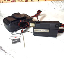 Kodak Tele Disc camera with instructions and case untested