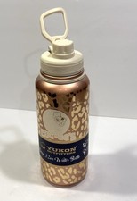 Buc-ee’s Yukon Outfitters Surge 32oz Water Bottle Rose Gold Leopard Print