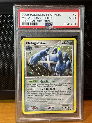 Metagross graded PSA 9 for sale on eBay