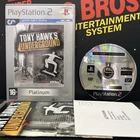 Tony Hawk's Underground W.Manual Playstation 2 PS2 PAL TESTED FREE TRACKED POST