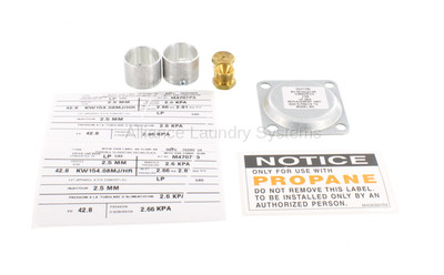 Alliance #M4707P3 Coin Op Dryer Propane Conversion KIT CONV-LP 300DRG 0-2000FT 
