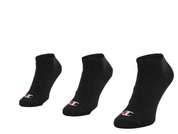 Носки ДЛЯ КРОССОВОК Champion Legacy Herrenkleidung Socken U24560KK001 3 УПАКОВКИ Schwarz 4190₽