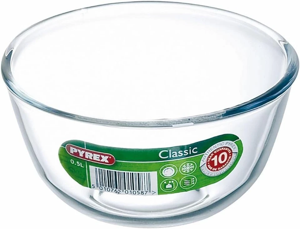 Saladier, 500 ml, transparent, 144 mm de diamètre, passe au lave-vaisselle - Photo 2/4