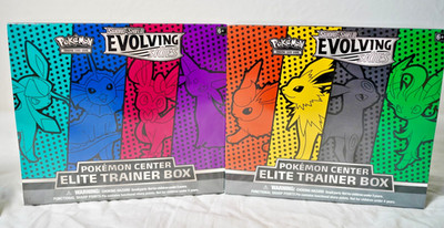 Pokémon Center Evolving Skies ETB Complete Set All 8 Eeveelutions