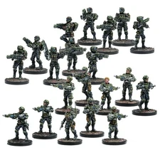 GCPS Troopers - Firefight Deadzone Mantic 28mm 40k Imperial Guard Alt Sci-fi YHP