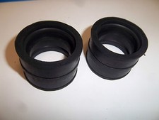 TRIUMPH T140 CARB - HEAD INLET RUBBER HOSE SET PAIR 60-7076 T140D T140E
