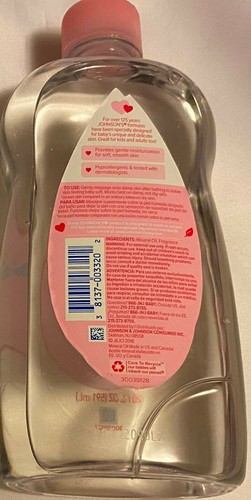 JOHNSON'S BABY OLIO BLOCCA FINO A 10 X PIÙ UMIDITÀ 20 FL OZ (591 ML - Foto 2 di 2